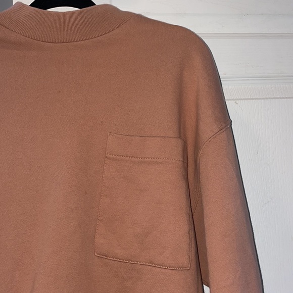 OAK AND FORT | dusty orange sweater, size XS - Picture 2 of 5